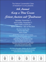 Print Flyer Nature Theme Ocean
