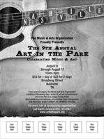 Nashville Flyer (Black and White)