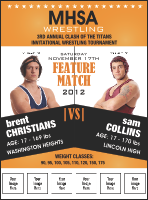 Versus Orange Logo Flyer