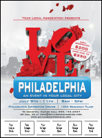 Philadelphia Rose Logo Flyer