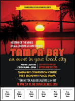 Tampa Bay Sunset Logo Flyer