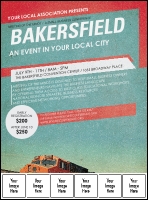 Bakersfield Logo Flyer