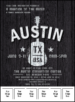Austin Music Logo Flyer