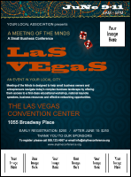 Las Vegas Lucky Logo Flyer