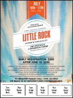 Little Rock Logo Flyer