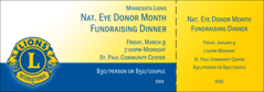 Lions Clubs International General Admission Ticket 002 Lions Clubs International General Admission Ticket 002
