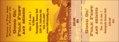 West Virginia General Admission Ticket