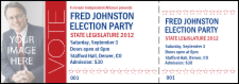 Modern Vote Event Ticket