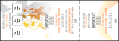 Run for a Cause Orange Event Ticket