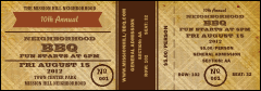 BBQ Vintage Reserved Event Ticket