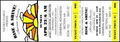Sunrise Retro Reserved Event Ticket