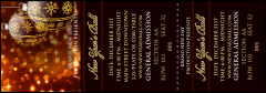 Golden Ornament Reserved Event Ticket