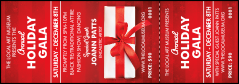 Holiday Gift Event Ticket Holiday Gift Event Ticket