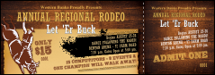 Rodeo Rustic Event Ticket Rodeo Rustic Event Ticket