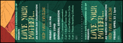 Earth Day Organic Event Ticket