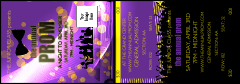 Prom Limo Reserved Event Ticket