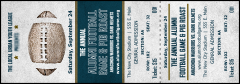 Football Reserved Event Ticket