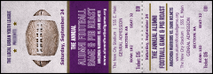 Football Purple Reserved Event Ticket