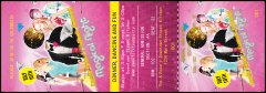 Birthday Party Reserved Event Ticket