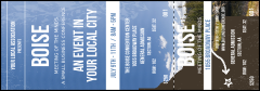 Boise 2 Reserved Event Ticket