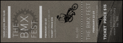 BMX Event Ticket