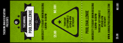 Billiards Event Ticket