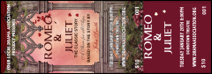 Romeo and Juliet Event Ticket