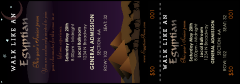 Egyptian Reserved Event Ticket
