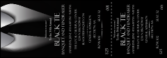 Black Tie Reserved Event Ticket