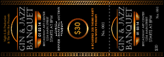 Twenties Event Ticket
