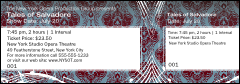 Opera Violet-Blue General Admission Ticket