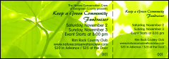 Nature Series - Green Leaves Event Ticket
