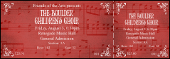Choral 002 Reserved Event Ticket