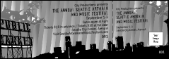Seattle General Admission Ticket (black and white)