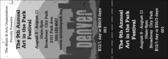Denver Black and White General Admission Ticket