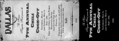 Dallas General Admission Ticket (Black and White)