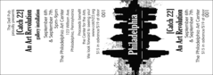 Philadelphia BW general admission ticket
