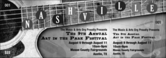 Nashville General Admission Ticket (Black and White)
