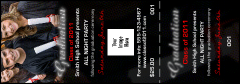 Graduation Diploma General Admission Ticket Logo