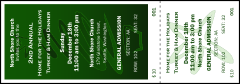 Christmas Tree 001 Reserved Event Ticket