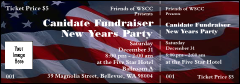 American Flag Ticket 005
