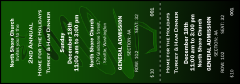 Christmas Tree 002 Reserved Event Ticket