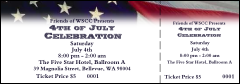 American Flag Ticket 004