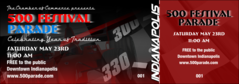 Indianapolis General Admission Ticket