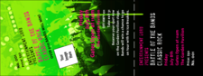 Rock Concert Green Event Ticket