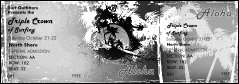 Aloha Black and White Reserved Event Ticket
