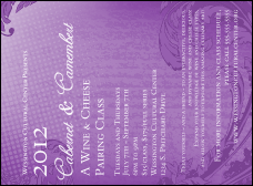 Year Classic Purple Invitation