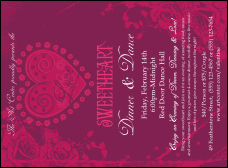 Valentine Heart Invitation