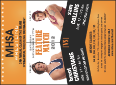 Versus Orange Invitation