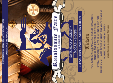 Renaissance Faire Armor Invitation
